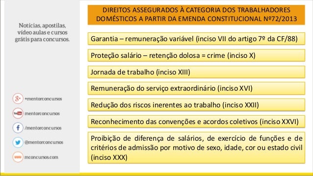 Direito Constitucional Art 7Âº Ao 11 Da Cf 88