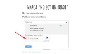 MARCA “NO SOY UN ROBOT”