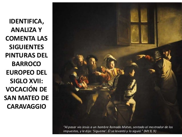 La Vocacion De San Mateo Comentario www.slideshare.net