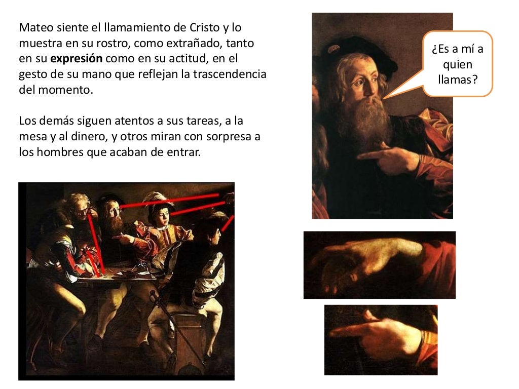 Comentario La Vocación de San Mateo de Caravaggio