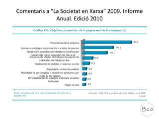 Comentaris a “La Societat en Xarxa” 2009. Informe Anual. Edició 2010