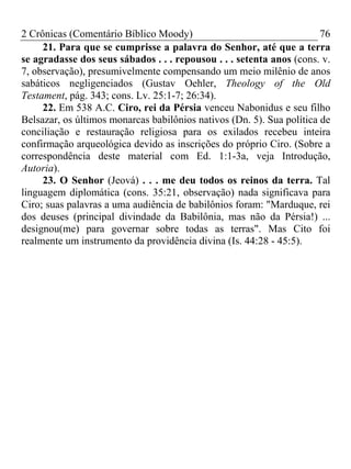 Comentário bíblico moody