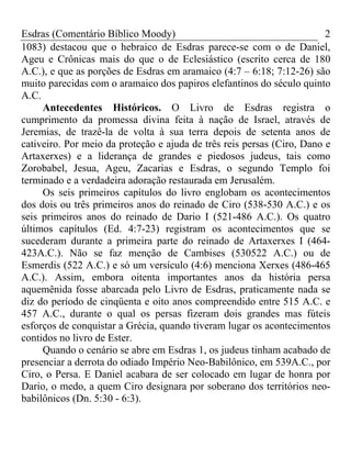 Comentário bíblico moody