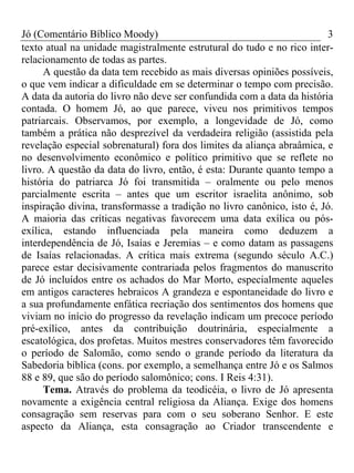 Comentário bíblico moody