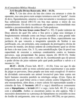 Comentário bíblico moody