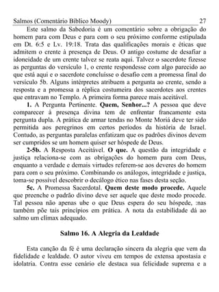 Comentário bíblico moody