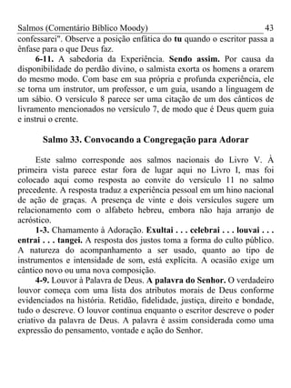 Comentário bíblico moody