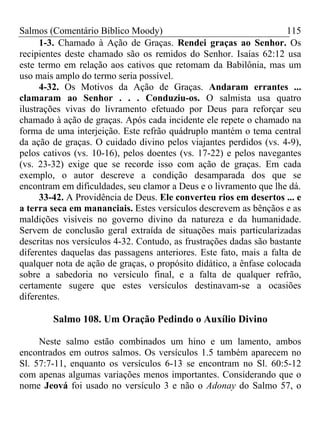 Comentário bíblico moody