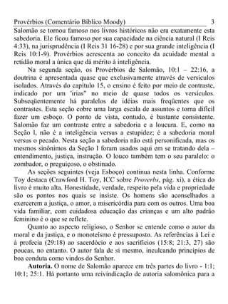 Comentário bíblico moody