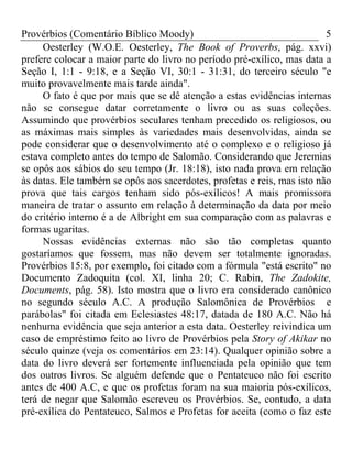 Comentário bíblico moody