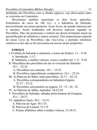 Comentário bíblico moody