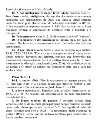 Comentário bíblico moody