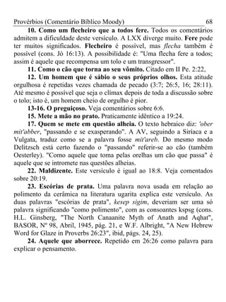 Comentário bíblico moody