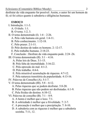 Comentário bíblico moody