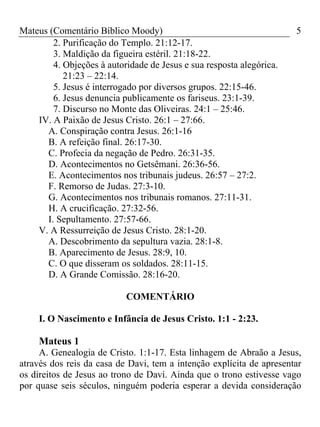 Comentário bíblico moody