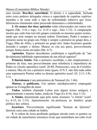 Comentário bíblico moody