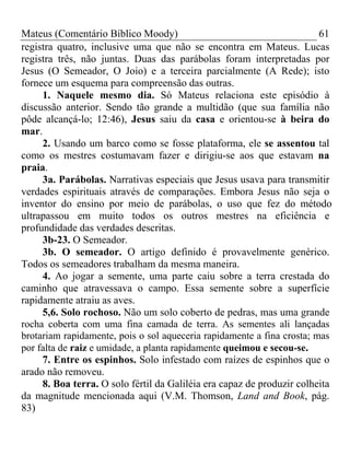 Comentário bíblico moody