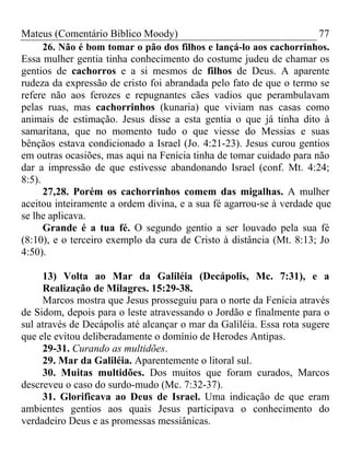 Comentário bíblico moody