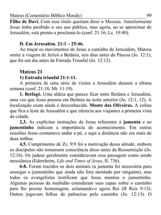 Comentário bíblico moody