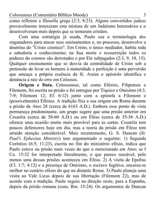 Comentário bíblico moody