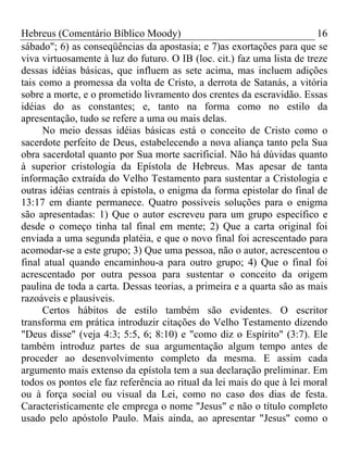 Comentário bíblico moody