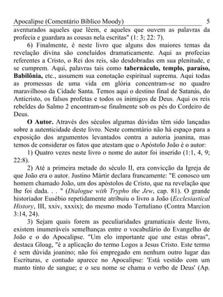 Comentário bíblico moody