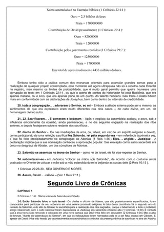 Comentário de josué a ester.