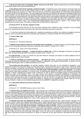 Comentário de josué a ester.