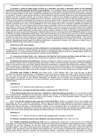 Comentário de josué a ester.