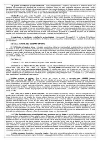 Comentário de josué a ester.