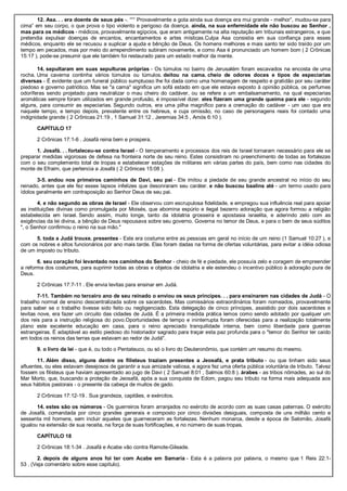 Comentário de josué a ester.