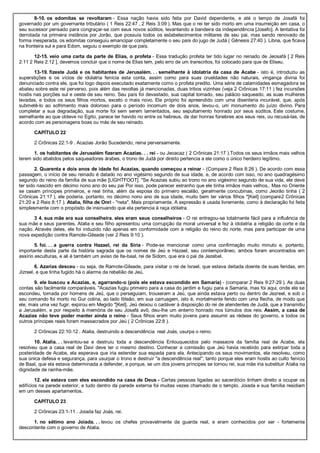 Comentário de josué a ester.