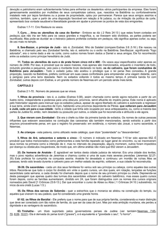 Comentário de josué a ester.