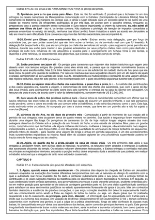 Comentário de josué a ester.