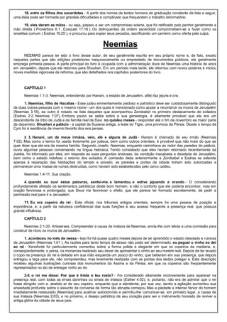 Comentário de josué a ester.