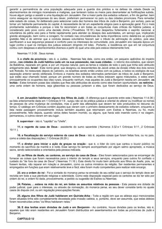 Comentário de josué a ester.