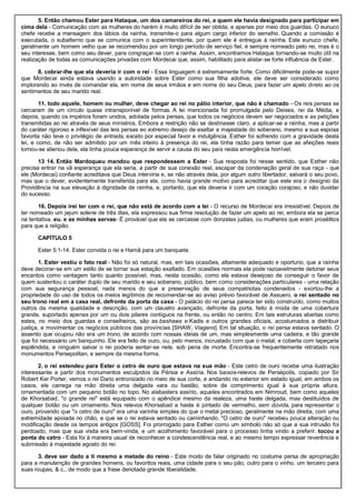 Comentário de josué a ester.