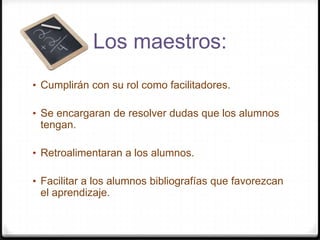 Tener una participación activa en los foros de discusión.