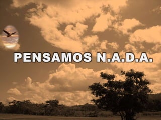 PENSAMOS N.A.D.A. 