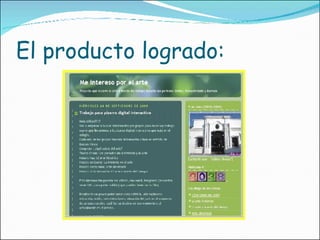 El producto logrado: 