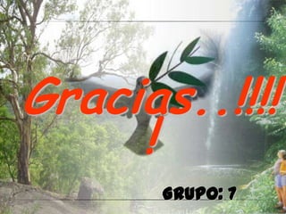 Gracias..!!!!
!
Grupo: 7
 