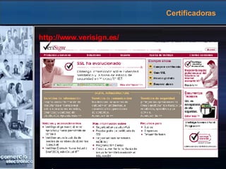 Certificadoras http://www.verisign.es/ 