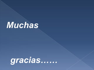 Muchas



gracias……
 