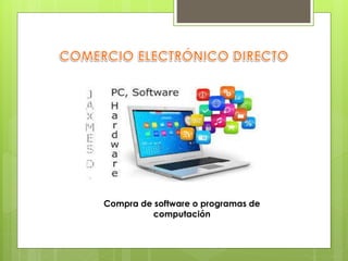 Compra de software o programas de
computación