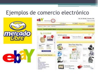 Ejemplos de comercio electrónico
 