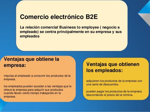 Resultado de imagen para b2e ejemplo