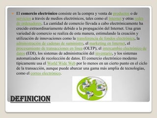 Comercio Electronico