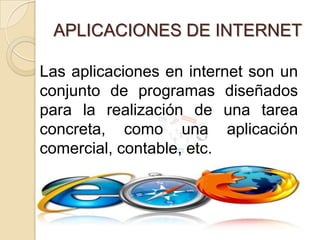 Aplicaciones de Internet | PPTX