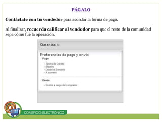 PÁGALOContáctate con tu vendedor para acordar la forma de pago.Al finalizar, recuerda calificar al vendedor para que el resto de la comunidad sepa cómo fue la operación.