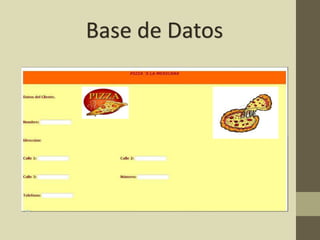 Base de Datos
 